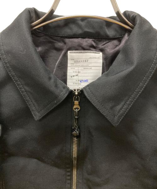 SHAREEF（シャリーフ）SHAREEF (シャリーフ) BODY VEST BLOUSON ブラック サイズ:1の古着・服飾アイテム