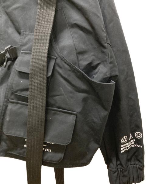 SHAREEF（シャリーフ）SHAREEF (シャリーフ) BODY VEST BLOUSON ブラック サイズ:1の古着・服飾アイテム