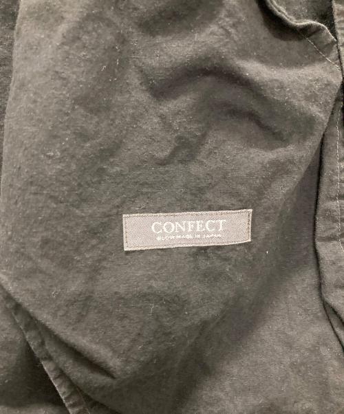 confect（コンフェクト）confect (コンフェクト) コットンヘンプ セーリングパーカー ブラック サイズ:Freeの古着・服飾アイテム