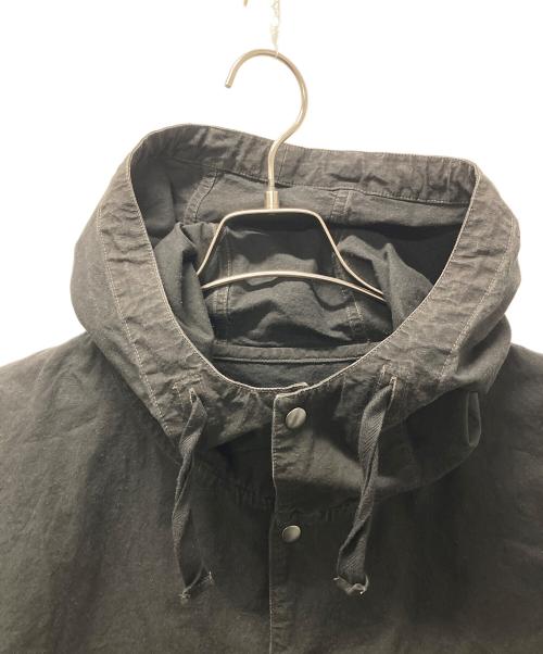confect（コンフェクト）confect (コンフェクト) コットンヘンプ セーリングパーカー ブラック サイズ:Freeの古着・服飾アイテム