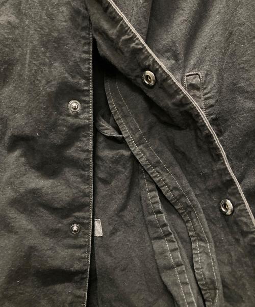 confect（コンフェクト）confect (コンフェクト) コットンヘンプ セーリングパーカー ブラック サイズ:Freeの古着・服飾アイテム