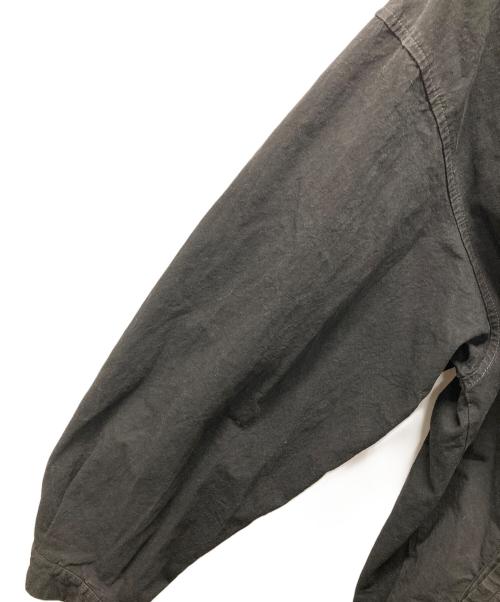 confect（コンフェクト）confect (コンフェクト) コットンヘンプ セーリングパーカー ブラック サイズ:Freeの古着・服飾アイテム