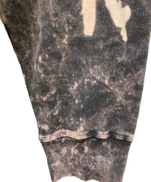 DSQUARED2（ディースクエアード）DSQUARED2 (ディースクエアード) ブリーチ加工カーディガン グレー×ベージュ サイズ:Lの古着・服飾アイテム