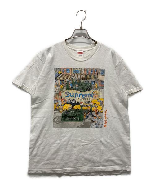 SUPREME（シュプリーム）SUPREME (シュプリーム) Manhattan Tee ホワイト サイズ:Mの古着・服飾アイテム