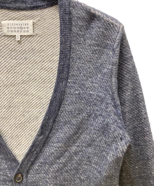 Maison Margiela（メゾンマルジェラ）Maison Margiela (メゾンマルジェラ) ウールリネンカーディガン グレー サイズ:Mの古着・服飾アイテム