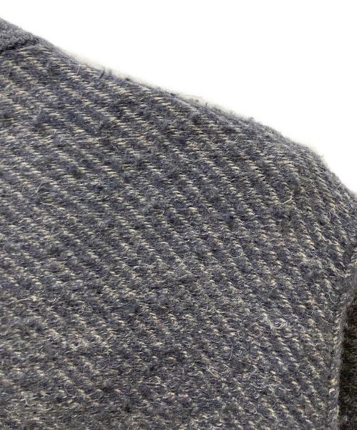 Maison Margiela（メゾンマルジェラ）Maison Margiela (メゾンマルジェラ) ウールリネンカーディガン グレー サイズ:Mの古着・服飾アイテム