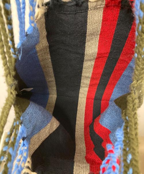 MARNI（マルニ）MARNI (マルニ) ハンモックバッグ ブラック×ブルーの古着・服飾アイテム