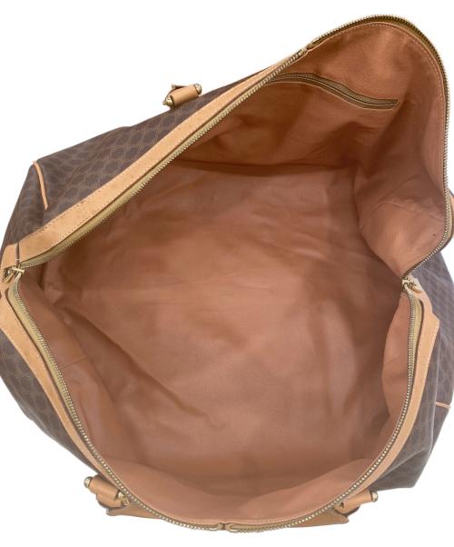 CELINE（セリーヌ）CELINE (セリーヌ) マカダム柄ボストンバッグ ブラウンの古着・服飾アイテム