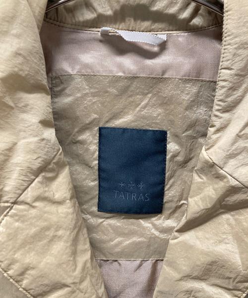 TATRAS（タトラス）TATRAS (タトラス) ナイロンチェスターコート ベージュ サイズ:SIZE 1の古着・服飾アイテム