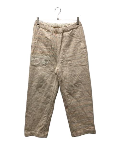 tamaki niime（タマキ ニイメ）tamaki niime (タマキ ニイメ) コットンパンツ ベージュ サイズ:Lの古着・服飾アイテム