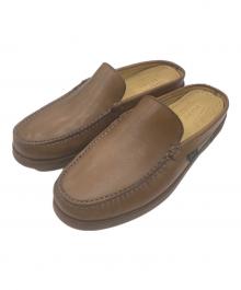 PARABOOT×BEAMS（パラブーツ×ビームス）の古着「レザースリッポン」｜ブラウン
