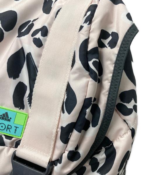 adidas（アディダス）adidas (アディダス) STELLA McCARTNEY (ステラマッカートニー) レオパード リュック ライトピンクの古着・服飾アイテム