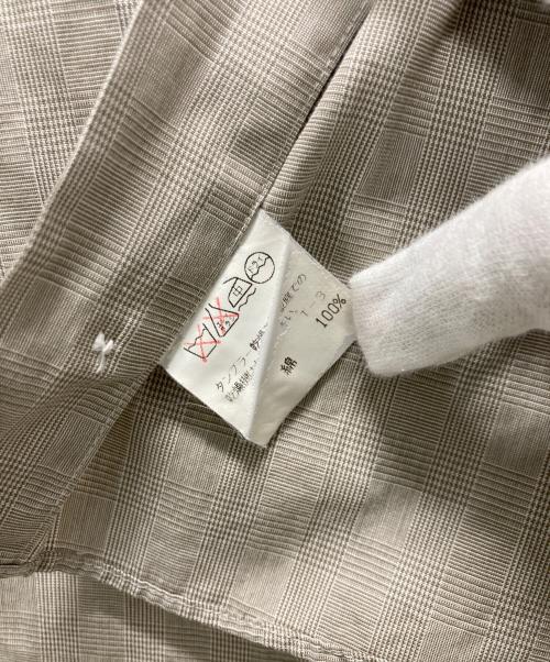 im product（アイムプロダクト）im product (アイムプロダクト) チェックシャツ ベージュ サイズ:表記無し（タグ劣化のため）の古着・服飾アイテム