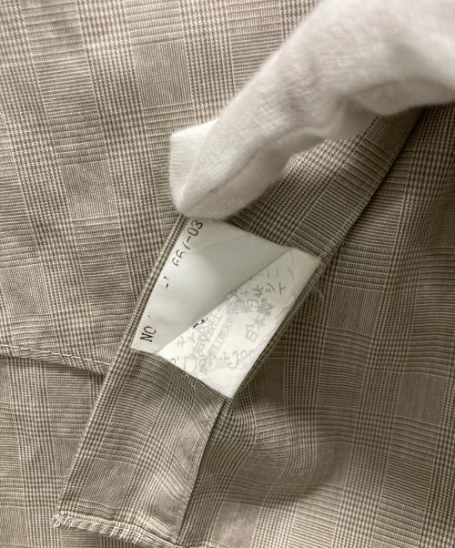 im product（アイムプロダクト）im product (アイムプロダクト) チェックシャツ ベージュ サイズ:表記無し（タグ劣化のため）の古着・服飾アイテム