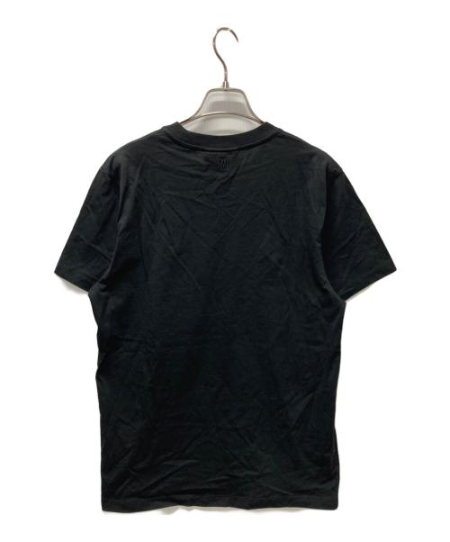 AMI Alexandre Mattiussi（アミアレクサンドルマテュッシ）AMI Alexandre Mattiussi (アミアレクサンドルマテュッシ) ハートロゴ刺繍Tシャツ ブラック サイズ:Mの古着・服飾アイテム