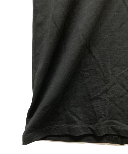 AMI Alexandre Mattiussi（アミアレクサンドルマテュッシ）AMI Alexandre Mattiussi (アミアレクサンドルマテュッシ) ハートロゴ刺繍Tシャツ ブラック サイズ:Mの古着・服飾アイテム