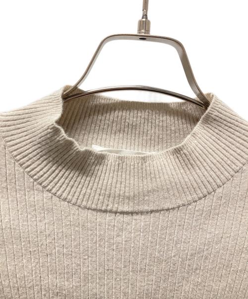 BEARDSLEY（ビアズリー）BEARDSLEY (ビアズリー) ニットコンビワンピース ベージュ サイズ:Freeの古着・服飾アイテム