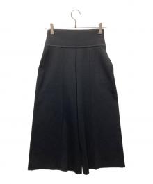 FOXEY NEWYORK（フォクシーニューヨーク）の古着「Knit Pants Valeriane」｜ブラック