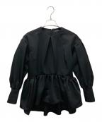 TSURU by MARIKO OIKAWAツルバイマリコオイカワ）の古着「Quinn ブラウス」｜ブラック