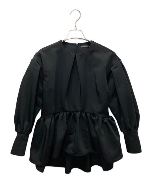 TSURU by MARIKO OIKAWA（ツルバイマリコオイカワ）TSURU by MARIKO OIKAWA (ツルバイマリコオイカワ) Quinn ブラウス ブラック サイズ:Fの古着・服飾アイテム