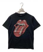 NUMBER (N)INEナンバーナイン）の古着「復刻 Rolling Stones プリントTシャツ」｜ブラック
