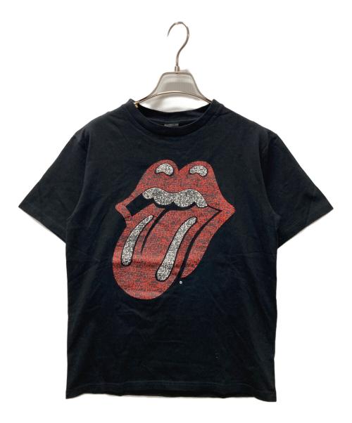 NUMBER (N)INE（ナンバーナイン）NUMBER (N)INE (ナンバーナイン) 復刻 Rolling Stones プリントTシャツ ブラック サイズ:2の古着・服飾アイテム