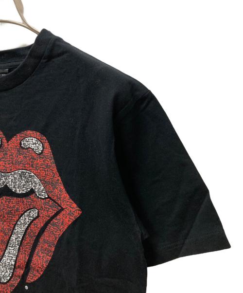 NUMBER (N)INE（ナンバーナイン）NUMBER (N)INE (ナンバーナイン) 復刻 Rolling Stones プリントTシャツ ブラック サイズ:2の古着・服飾アイテム