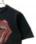 中古・古着 NUMBER (N)INE (ナンバーナイン) 復刻 Rolling Stones プリントTシャツ ブラック サイズ:2：9000円