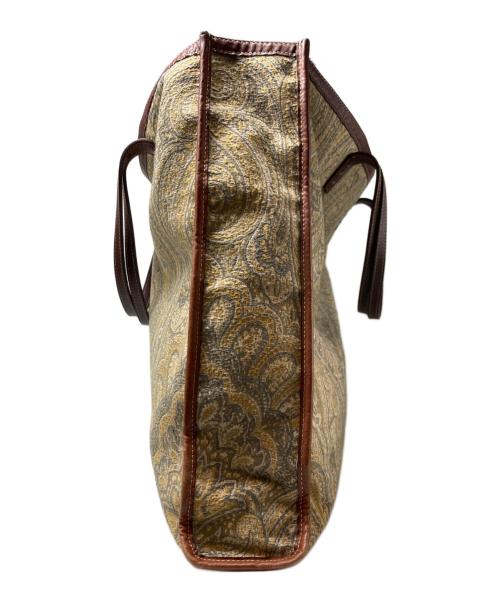 A VACATION（ア ヴァケーション）A VACATION (ア ヴァケーション) ペイズリージャガードトートバッグ ベージュの古着・服飾アイテム