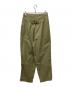 Curensology (カレンソロジー) タックパンツ カーキ サイズ:F：6000円