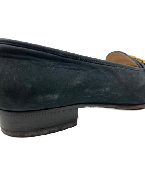 Salvatore Ferragamo（サルヴァトーレ フェラガモ）Salvatore Ferragamo (サルヴァトーレ フェラガモ) ガンチーニローファー ネイビー サイズ:6の古着・服飾アイテム