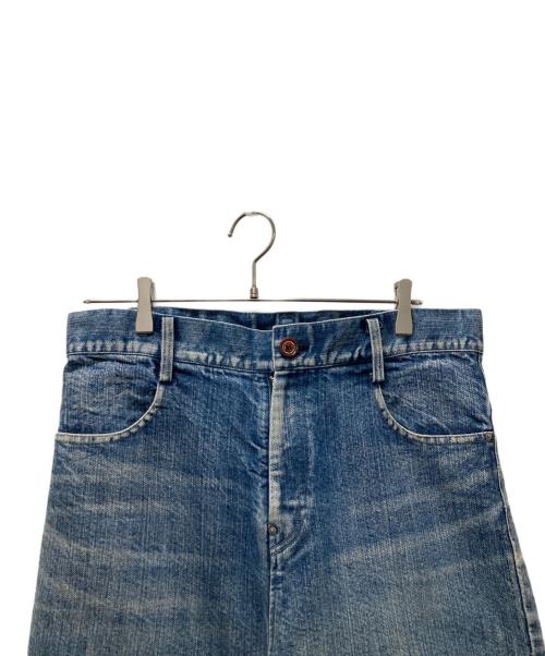 LIMI feu（リミフゥ）LIMI feu (リミフゥ) ラメデニムパンツ インディゴ サイズ:Sの古着・服飾アイテム