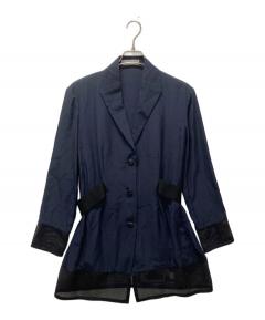 中古・古着通販】ISSEY MIYAKE (イッセイミヤケ) マオカラージャケット