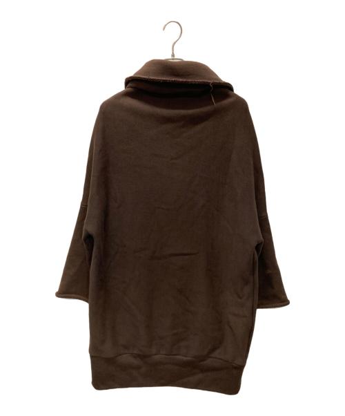 LIMI feu（リミフゥ）LIMI feu (リミフゥ) スウェット ワーク コート ブラウン サイズ:Sの古着・服飾アイテム