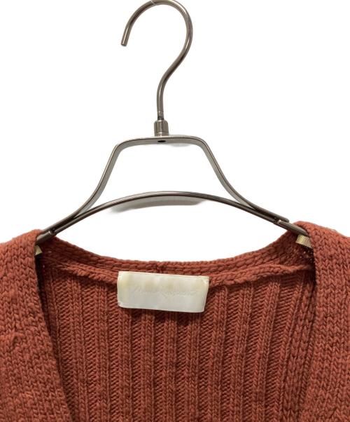 Mame Kurogouchi（マメクロゴウチ）mame kurogouchi (マメクロゴウチ) Oversized Chunky Knit Cardigan ブラウン サイズ:1の古着・服飾アイテム