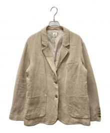 6(ROKU) BEAUTY&YOUTH（ロク ビューティーアンドユース）の古着「LINEN 2B JACKET」｜ベージュ