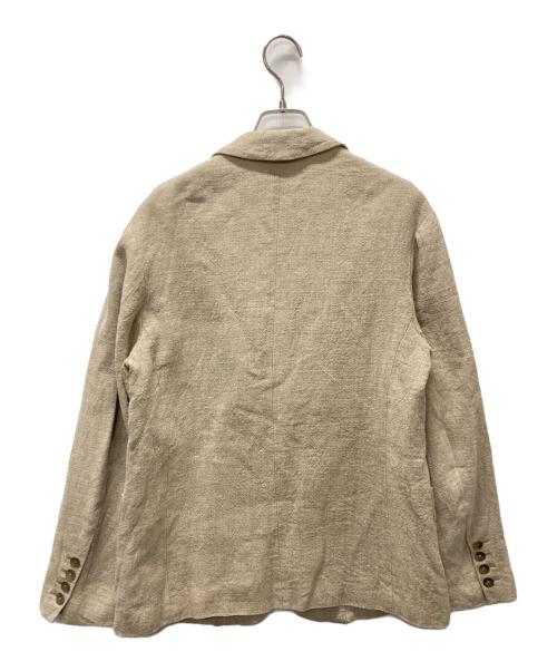 6(ROKU) BEAUTY&YOUTH（ロク ビューティーアンドユース）6(ROKU) BEAUTY&YOUTH (ロク ビューティーアンドユース) LINEN 2B JACKET ベージュ サイズ:36の古着・服飾アイテム