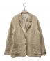 6(ROKU) BEAUTY&YOUTH（ロク ビューティーアンドユース）の古着「LINEN 2B JACKET」｜ベージュ
