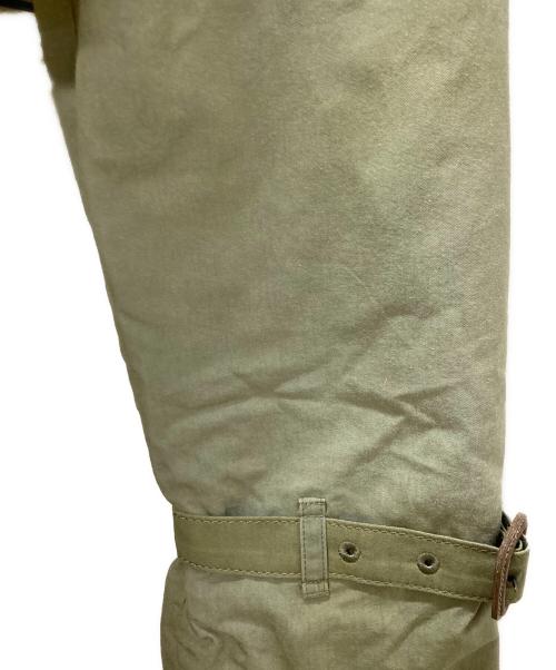 Aquascutum（アクアスキュータム）Aquascutum (アクアスキュータム) コットンナイロン素材ビッグシルエットコート オリーブ サイズ:Mの古着・服飾アイテム