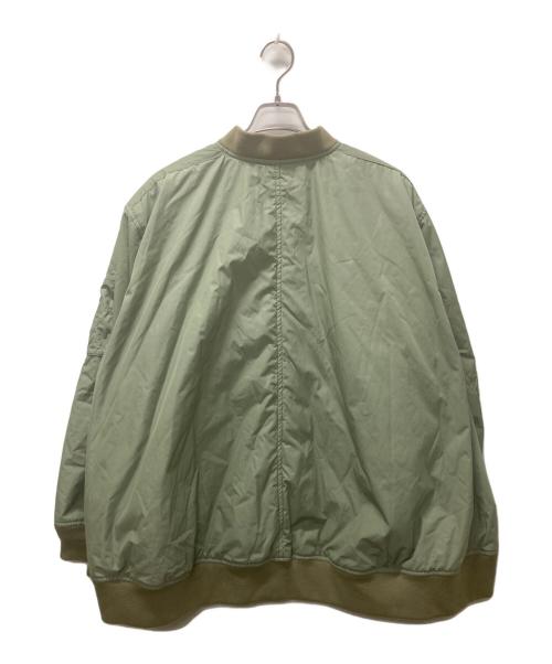 THE SHINZONE（ザ シンゾーン）THE SHINZONE (ザ シンゾーン) FLARE L-2 変形フレアフライトジャケット グリーン サイズ:34の古着・服飾アイテム