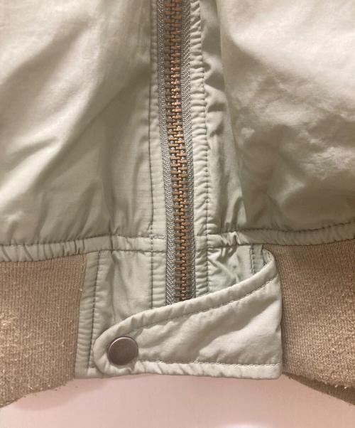 THE SHINZONE（ザ シンゾーン）THE SHINZONE (ザ シンゾーン) FLARE L-2 変形フレアフライトジャケット グリーン サイズ:34の古着・服飾アイテム