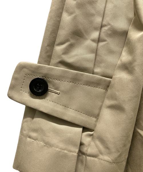 sacai（サカイ）sacai (サカイ) プリーツステンカラーチコート ベージュ サイズ:１の古着・服飾アイテム