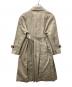 sacai (サカイ) プリーツステンカラーチコート ベージュ サイズ:１：50000円