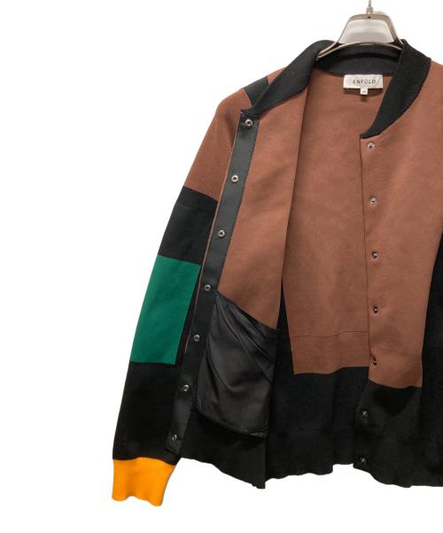 ENFOLD（エンフォルド）ENFOLD (エンフォルド) Knit Jumper/ニットジャンパー ブラウン サイズ:38の古着・服飾アイテム