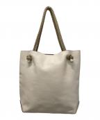 GIANNI CHIARINIジャンニ キアリーニ）の古着「AZZURRA トートバッグ」｜アイボリー