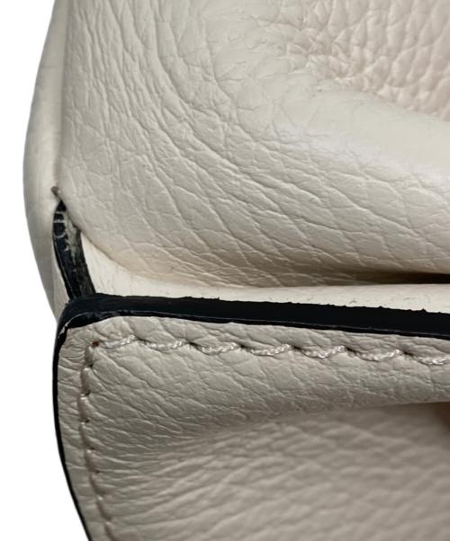 GIANNI CHIARINI（ジャンニ キアリーニ）GIANNI CHIARINI (ジャンニ キアリーニ) AZZURRA トートバッグ アイボリーの古着・服飾アイテム