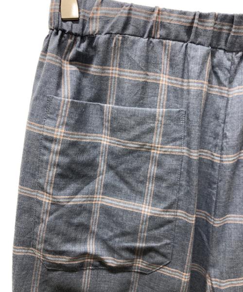 BLAMINK（ブラミンク）BLAMINK (ブラミンク) イージーチェックパンツ ネイビー サイズ:36の古着・服飾アイテム