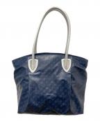 GHERARDINIゲラルディーニ）の古着「トートバッグ」｜ブルー×シルバー