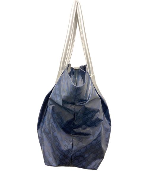 GHERARDINI（ゲラルディーニ）GHERARDINI (ゲラルディーニ) トートバッグ ブルー×シルバー 未使用品の古着・服飾アイテム