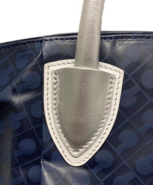 GHERARDINI（ゲラルディーニ）GHERARDINI (ゲラルディーニ) トートバッグ ブルー×シルバー 未使用品の古着・服飾アイテム
